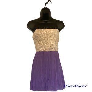 Strapless Mustard Seed Dress